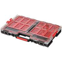 Grand organisateur avec bacs Arx, 21" x 15" x 3", Noir MAS Chibougamau