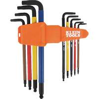 Colour-Coded Extra-Long L Style Hex Key Caddy Set, 9 Pcs., Imperial MAS Chibougamau