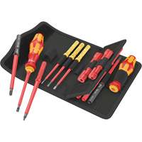Insulated Screwdriver Set for Slotted Screws, 1000 V, 18 Pcs MAS Chibougamau