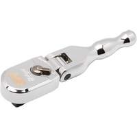 120XP Full Polish Chrome Stubby Flex Head Teardrop Ratchet MAS Chibougamau