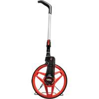 Roue d'arpentage SAE professionnelle Centerline, 12"/30.48 cm, Gamme de 10 000', Pieds MAS Chibougamau