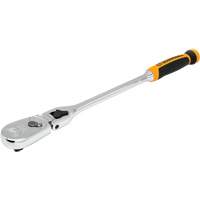 90-Tooth Dual Material Locking Flex Head Teardrop Ratchet MAS Chibougamau