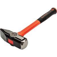 Marteau de forgeron fibre de verre, Poids de la t&ecirc;te 4 lb, 14" lo MAS Chibougamau