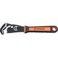 Cl&eacute; bimat&eacute;riau auto-ajustable pour tuyau, Cap des m&acirc;choires 1-1/2", Longueur 12", Fini Oxyde noir, Prise Coussin&eacute;e MAS Chibougamau