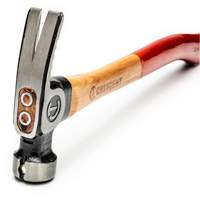 Milled-Face Framing Hammer, 22 oz., Wood Handle, 18" L MAS Chibougamau