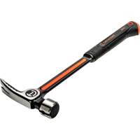 Milled-Face Framing Hammer, 28 oz., Solid Steel Handle, 16" L MAS Chibougamau