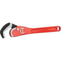 Cl&eacute; pour tuyau en acier auto-ajustable, Cap des m&acirc;choires 2-1/2", Longueur 16", Fini Rev&ecirc;tement en poudre, Prise Non-ergonomique MAS Chibougamau