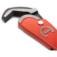 Cl&eacute; pour tuyau en acier auto-ajustable, Cap des m&acirc;choires 2-1/2", Longueur 16", Fini Rev&ecirc;tement en poudre, Prise Non-ergonomique MAS Chibougamau