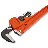Cl&eacute; pour tuyau SLIM JAW, Cap des m&acirc;choires 1-9/10", Longueur 10", Fini Rev&ecirc;tement en poudre, Prise Non-ergonomique MAS Chibougamau