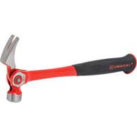 Indexing Claw Hammer, 18 oz., Cushion/Solid Steel Handle, 14" L MAS Chibougamau