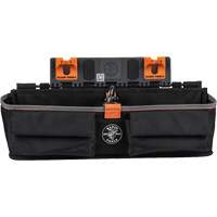 Module pour grande poche avec crochet en S Bucket Work Centre, Nylon, 3 pochettes, Noir/Orange MAS Chibougamau