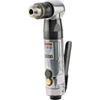 Perceuse pneumatique &agrave; angle, 20,5 pi, cu/min, 1/4" NPT, 98 dBA, 3/8" mandrin, Avec cl&eacute; MAS Chibougamau