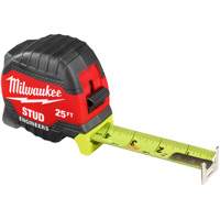 Ruban &agrave; mesurer Stud avec &eacute;chelle pour ing&eacute;nieur, 1-5/16" x 25' MAS Chibougamau