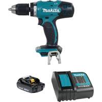 LXT Compact Drill-Driver Kit, Lithium-Ion, 18 V, 1/2"/1-7/16" Chuck, 420 in-lbs Torque MAS Chibougamau