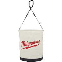 Sac seau polyvalent, 11-81/100" lo x 11-81/100" la x 14-57/100" h, Polyester, Blanc MAS Chibougamau