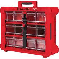 Organisateur PACKOUT &agrave; bac inclinable, 15-1/5" x 19-7/10" x 6-7/10", Noir/Rouge MAS Chibougamau
