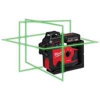 Laser vert &agrave; 3 plans sur 360° M12 avec r&eacute;cepteur et alignement automatique MAS Chibougamau