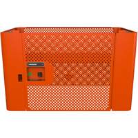 RAILWORKS Mesh Security Panel Single Door Lockable Storage MAS Chibougamau