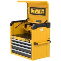 Coffre &agrave; outils robuste, 26" la, 4 tiroirs, Jaune MAS Chibougamau