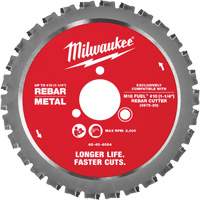 #10 (1-1/4”) Rebar Cutting Blade, 1-1/4" MAS Chibougamau