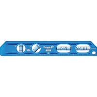 Niveau torpille moul&eacute; sous pression TRUE BLUE, 8" lo, Aluminium, 4 fioles, Magn&eacute;tique MAS Chibougamau