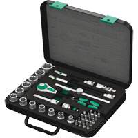 8100 SB 4 Zyklop Speed Ratchet Set, 38 Pcs, 3/8" Drive Size MAS Chibougamau