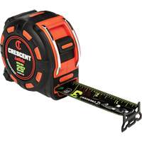 SHOCKFORCE NITE EYE Tape Measure, 1-1/4" x 25', Imperial Graduations MAS Chibougamau
