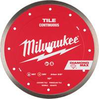 Lame diamant&eacute;e continue pour tuile DIAMOND MAX  MAS Chibougamau