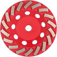 DIAMOND MAX Turbo 18-Segment Diamond Cup Wheel MAS Chibougamau