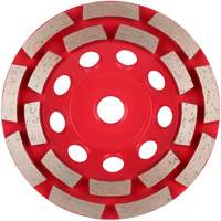 DIAMOND MAX Double Row Diamond Cup Wheel MAS Chibougamau