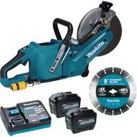 40Vmax XGT Brushless Power Cutter with 8.0Ah Batteries Kit, 9", 40 V MAS Chibougamau