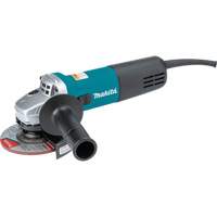 Angle Grinder with AC/DC Thumb Switch, 4-1/2", 120 V, 7.5 A, 11000 RPM MAS Chibougamau