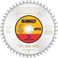 Ferrous Circular Saw Blade, 8", 40 Teeth, Metal Use MAS Chibougamau