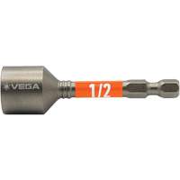Tourne-&eacute;crou Impactech, Embout 1/2", Prise 1/4", 2-9/16" lo, Magn&eacute;tique MAS Chibougamau