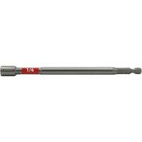 Impactech&reg; Nut Driver, 1/4" Tip, 1/4" Drive, 6" L, Magnetic MAS Chibougamau