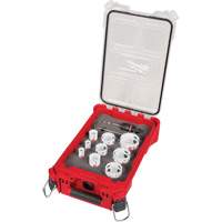 Ensemble de scies-cloches bim&eacute;tallique QUICK LOK HOLE DOZER avec organisateur compact PACKOUT, 12 morcea MAS Chibougamau