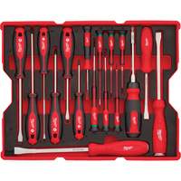 Jeu de tournevis et de leviers avec organisateur pour tiroirs PACKOUT, 17, Magn&eacute;tique MAS Chibougamau