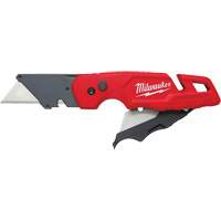 FASTBACK Folding Utility Knife with Blade Storage, Metal Handle MAS Chibougamau