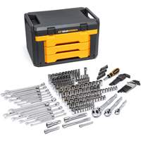 Mechanics Tool Set in 3 Drawer Storage Box MAS Chibougamau