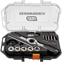 SAE Ratcheting Tap & Die Set, 15 Pieces MAS Chibougamau