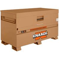 Model 69 Piano Box with Padlock, 60" W x 30" D x 34-1/4" H, Tan MAS Chibougamau