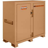 Model 112 Jobsite Cabinet with Padlock, Steel, 54.9 Cubic Feet, Tan MAS Chibougamau