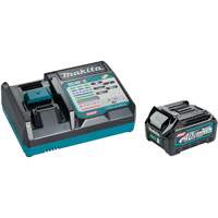 Trousse de d&eacute;marrage avec chargeur rapide et batterie 2.5Ah 40Vmax XGT , 40 V, Lithium-ion MAS Chibougamau