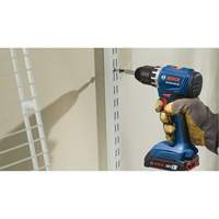 Compact Brushless Drill/Driver Kit, Lithium-Ion, 18 V, 1/2" Chuck, 400 in-lbs. Torque MAS Chibougamau