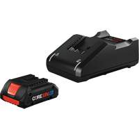 Trousse de d&eacute;part avec batterie et chargeur Advanced Power CORE18V 4 Ah, 18 V, Lithium-ion MAS Chibougamau