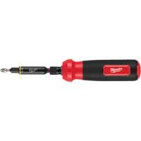 Tournevis multi-usage 8-en-1 avec embouts et tourne-&eacute;crous &agrave; chocs SHOCKWAVE, 8-1/3" lo, Prise Coussin&eacute;e MAS Chibougamau