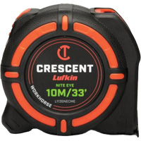 WORKHORSE NITE EYE Tape Measure, 1-1/4" x 35' MAS Chibougamau