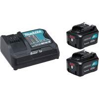 Ensemble de d&eacute;part CXT avec chargeur rapide et deux batteries de 4?Ah, 12 V, Lithium-ion MAS Chibougamau