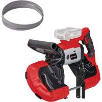 Scie &agrave; ruban compacte 5” pour le m&eacute;tal sans fil (outil seulement), 18 V, 4-1/2" Capacit&eacute; MAS Chibougamau