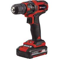 Cordless Drill/Driver Kit, Lithium-Ion, 18 V, 3/8" Chuck, 310 in-lbs Torque MAS Chibougamau